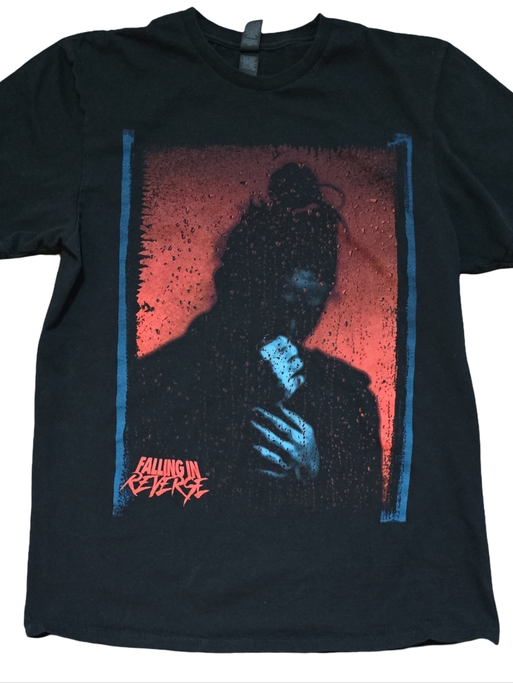 Falling In Reverse Band Graphic T-Shirt Men’s Size Medium Silhouette Metalcore